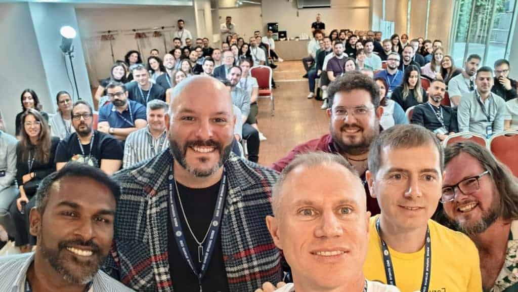 SEO Athens Summit 2025 all speakers selfie